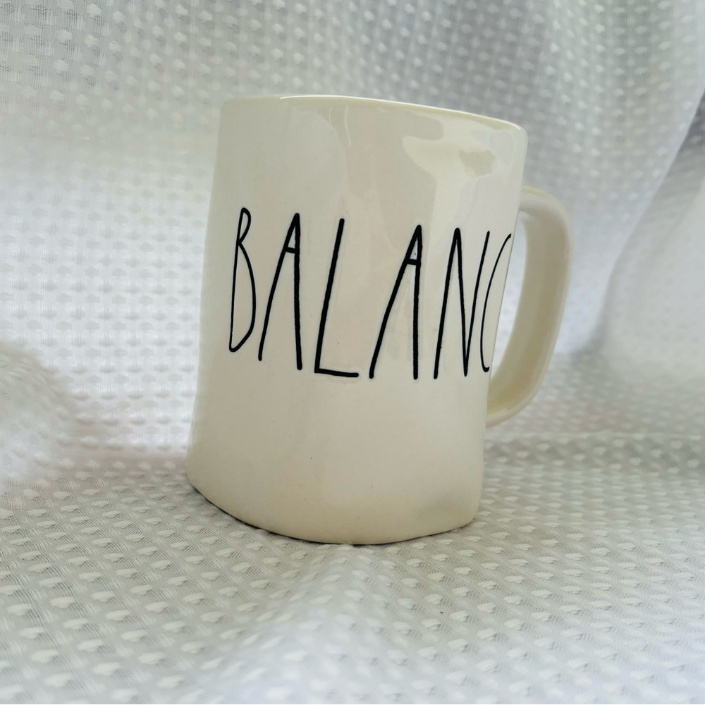 Rae Dunn "BALANCE” Coffee & Tea Mug Artisan Collection By Magenta